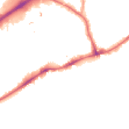 Night-time road noise heatmap for TW8 8LL