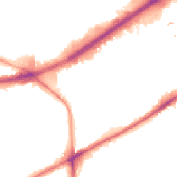 Night-time road noise heatmap for TW8 8NN
