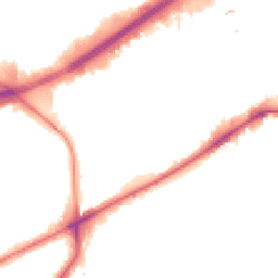 Night-time road noise heatmap for TW8 8NS