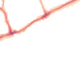 Night-time road noise heatmap for TW8 8QH
