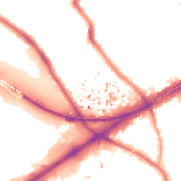 Night-time road noise heatmap for TW8 9JW