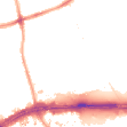 Night-time road noise heatmap for TW8 9QP