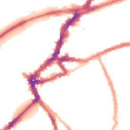 Night-time road noise heatmap for TW9 1AA