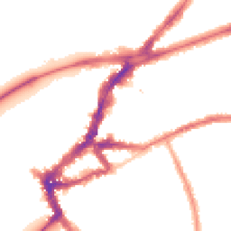 Night-time road noise heatmap for TW9 1AE