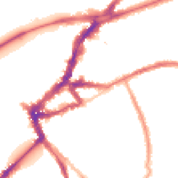 Night-time road noise heatmap for TW9 1AQ