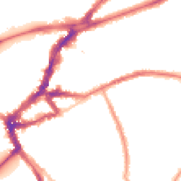 Night-time road noise heatmap for TW9 1AW