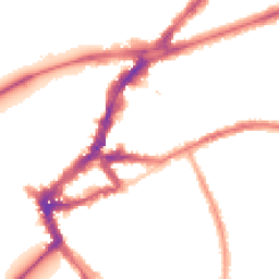 Night-time road noise heatmap for TW9 1AY