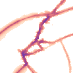 Night-time road noise heatmap for TW9 1BP