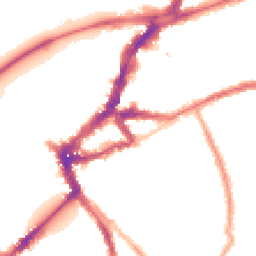Night-time road noise heatmap for TW9 1EE