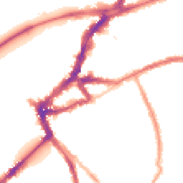 Night-time road noise heatmap for TW9 1EG