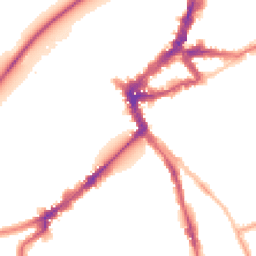 Night-time road noise heatmap for TW9 1EP