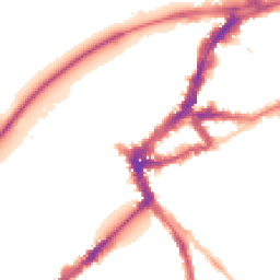 Night-time road noise heatmap for TW9 1EU
