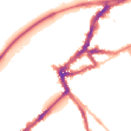 Night-time road noise heatmap for TW9 1HE