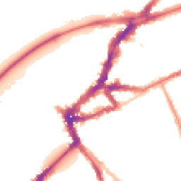 Night-time road noise heatmap for TW9 1HJ