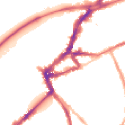 Night-time road noise heatmap for TW9 1JL