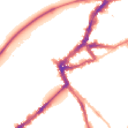 Night-time road noise heatmap for TW9 1JY