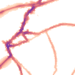 Night-time road noise heatmap for TW9 1LW