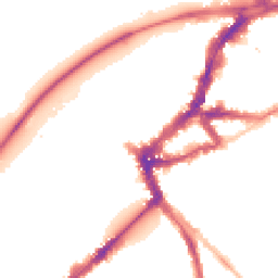 Night-time road noise heatmap for TW9 1LX