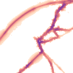Night-time road noise heatmap for TW9 1LZ