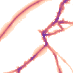 Night-time road noise heatmap for TW9 1NN