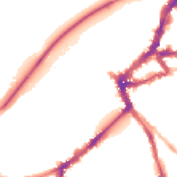 Night-time road noise heatmap for TW9 1NS
