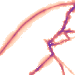 Night-time road noise heatmap for TW9 1NX