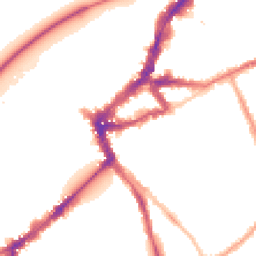Night-time road noise heatmap for TW9 1RW
