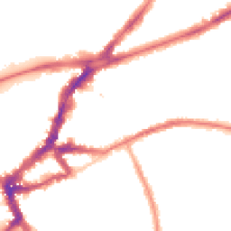 Night-time road noise heatmap for TW9 1UA