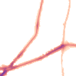 Night-time road noise heatmap for TW9 2DA