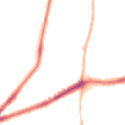 Night-time road noise heatmap for TW9 2HR