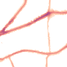Night-time road noise heatmap for TW9 2JN