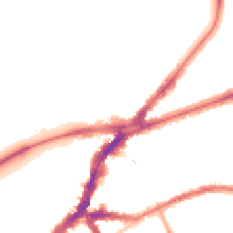 Night-time road noise heatmap for TW9 2SU