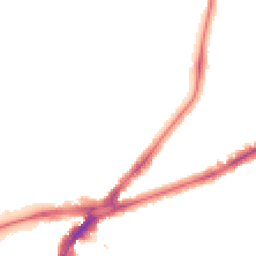 Night-time road noise heatmap for TW9 2TN