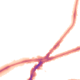 Night-time road noise heatmap for TW9 2TP