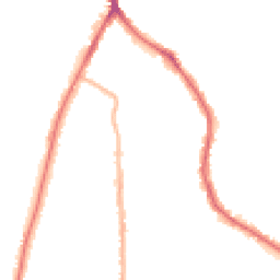 Night-time road noise heatmap for TW9 3PN