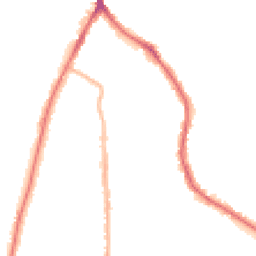 Night-time road noise heatmap for TW9 3PP