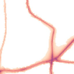 Night-time road noise heatmap for TW9 4EY