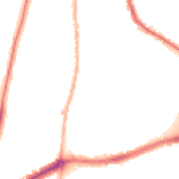 Night-time road noise heatmap for TW9 4HE