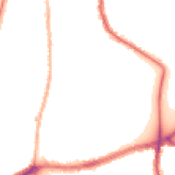 Night-time road noise heatmap for TW9 4HF