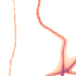 Night-time road noise heatmap for TW9 4JG