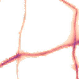 Night-time road noise heatmap for TW9 4JT