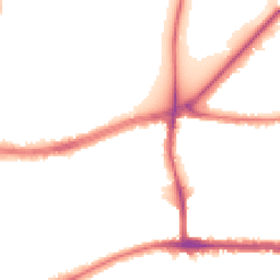Night-time road noise heatmap for TW9 4LS