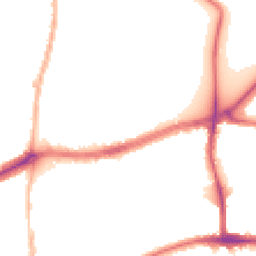 Night-time road noise heatmap for TW9 4NB