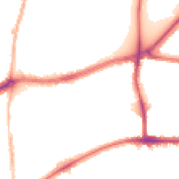 Night-time road noise heatmap for TW9 4QL