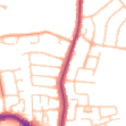 Daytime road noise heatmap for UB10 0AS
