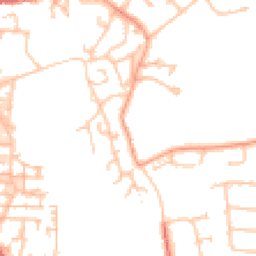 Daytime road noise heatmap for UB10 0BE