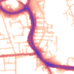 Daytime road noise heatmap for UB10 0FU