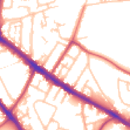 Daytime road noise heatmap for UB10 0QP
