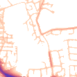 Daytime road noise heatmap for UB10 0RW