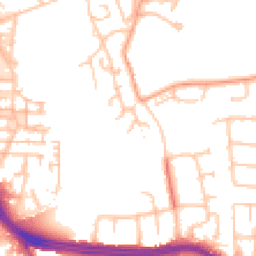 Daytime road noise heatmap for UB10 0XB